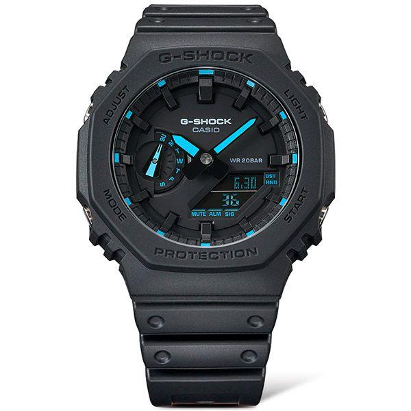 Relógio Casio G-Shock GA-2100-1A2DR Neon Accent Series - Relógio